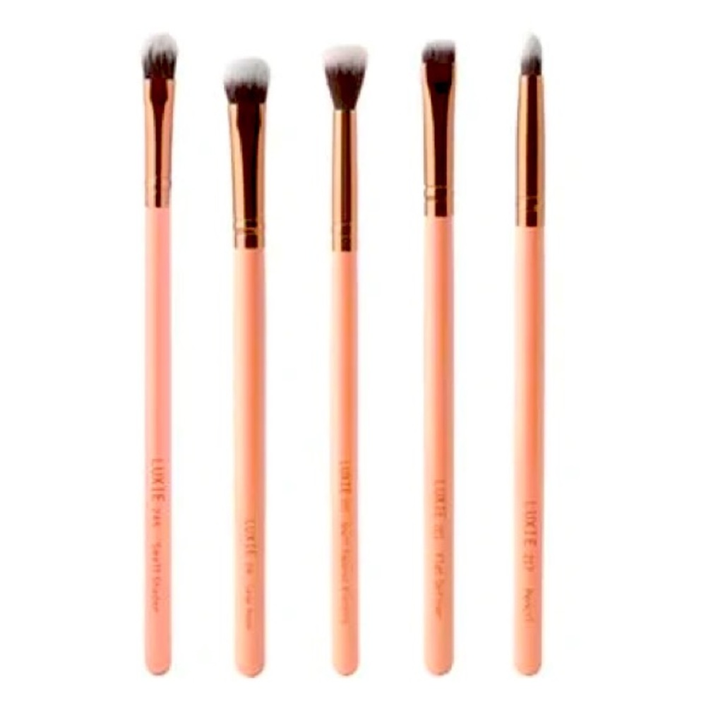 NEW Luxie Eyeconic 5 peice brush set